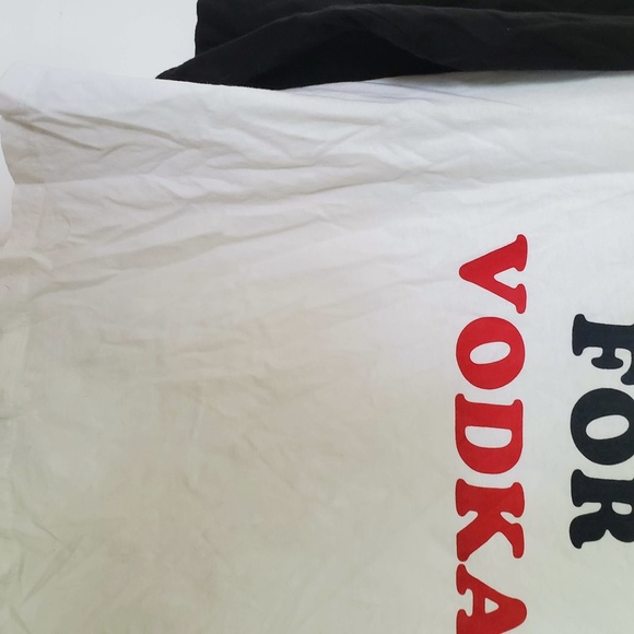 2/$20 I vote for vodka 3/4 sleeve top blouse - Picture 4 of 7